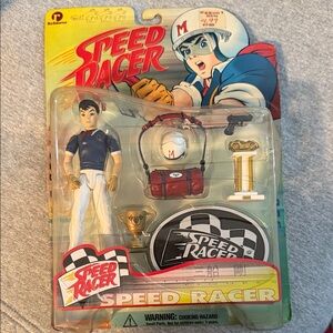 1999 Speed Racer Action Figure Set with Accessories-NIB